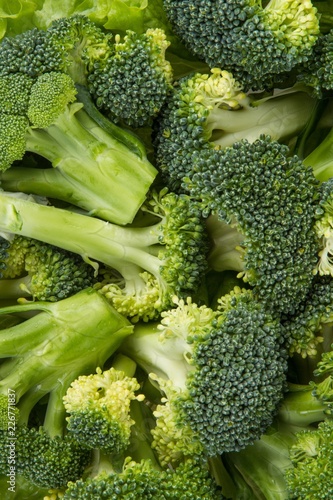 Fresh Broccoli Close-Up