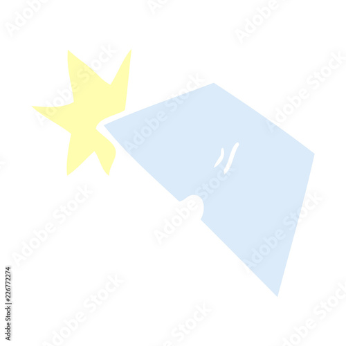 cartoon doodle shiny razorblades