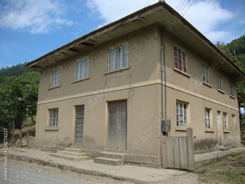 old wooden house