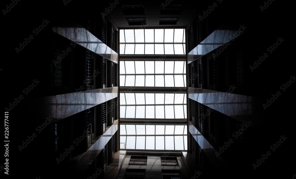 Patio interior, arquitectura Patio interior, arquitectura