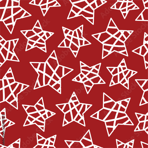 Abstract seamless pattern with stars.. Background. Graphic texture for design textile and wallpapers.