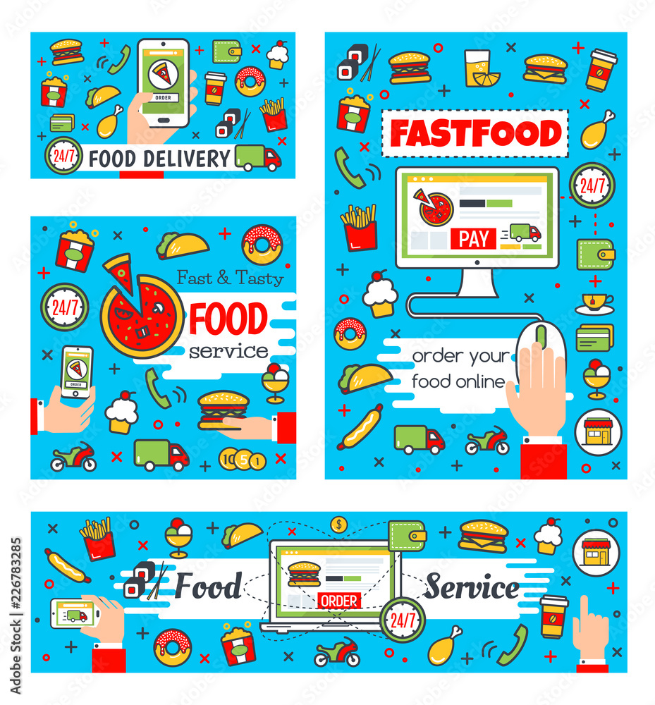 Fast food delivery and online order Fast food delivery and online order