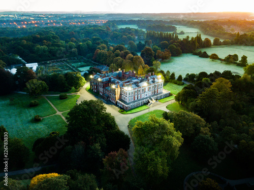 aerial view of Croxteth Hall & Country Park