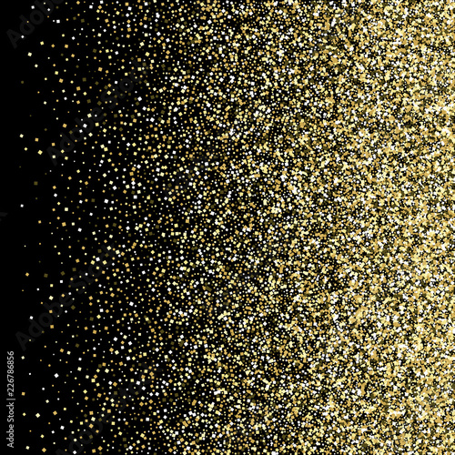 Gold glitter pattern. Vector esp10 Abstract glitter