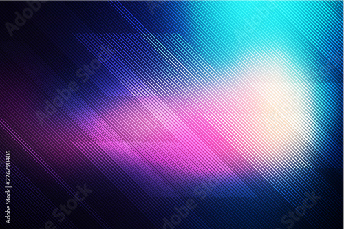 abstract pink and blue background with lines. illustration technology.