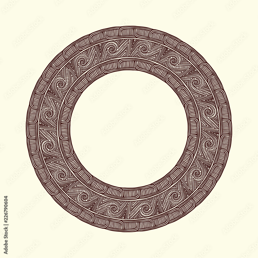 African pattern logo vector template. Tribal maori art and traditional ...
