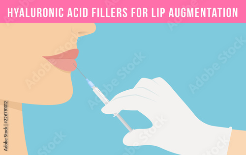 Lip augmentation effects