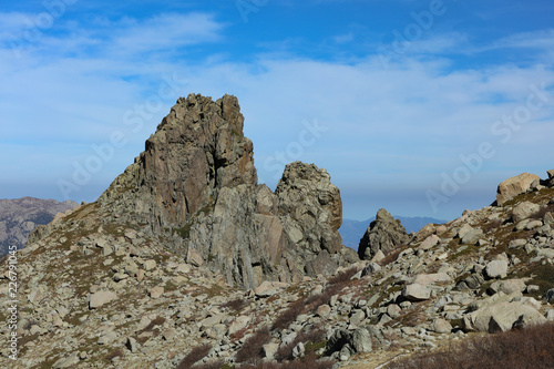 Gebirge auf Korsika © Andrea Geiss