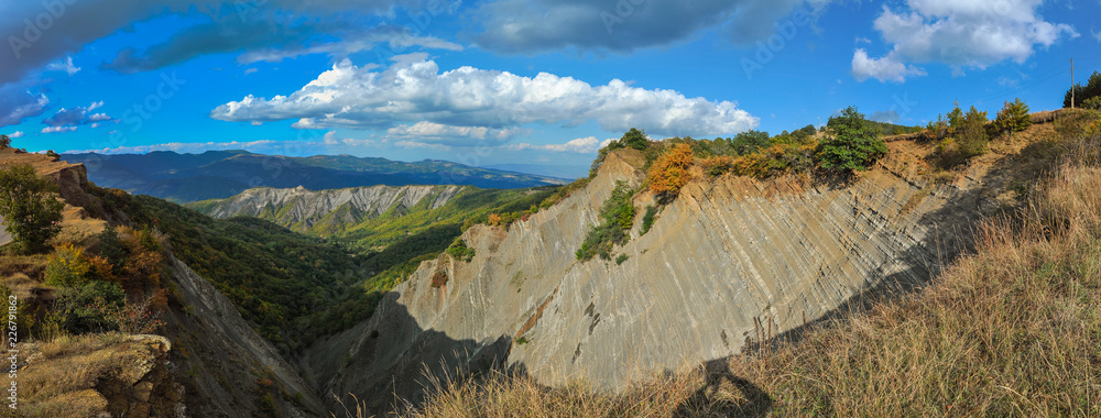 Obraz premium View of mountains and spectacular nature in the Kakheti area, Georgia