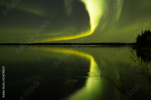 Northern Lights in Kuusamo, Finland photo