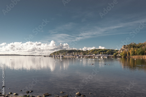 Paisajes de otoño soleado