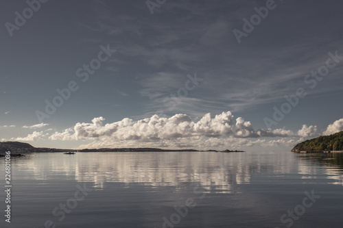 Paisajes de otoño soleado