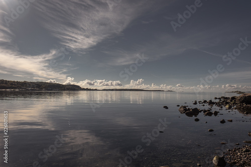 Paisajes de otoño soleado