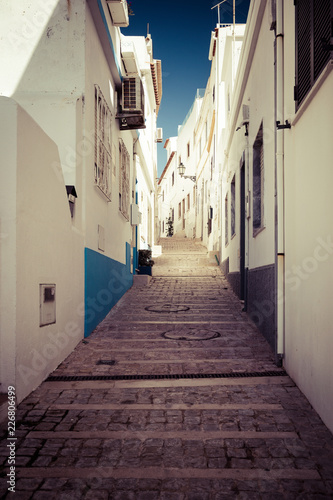 narrow street portugal