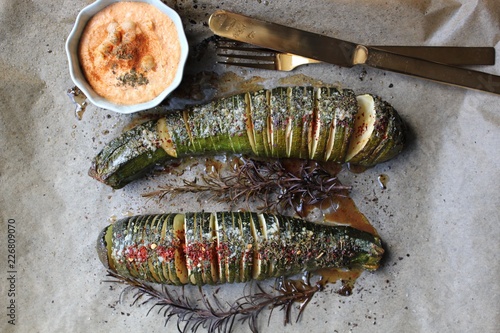 Hasselback Zucchini photo