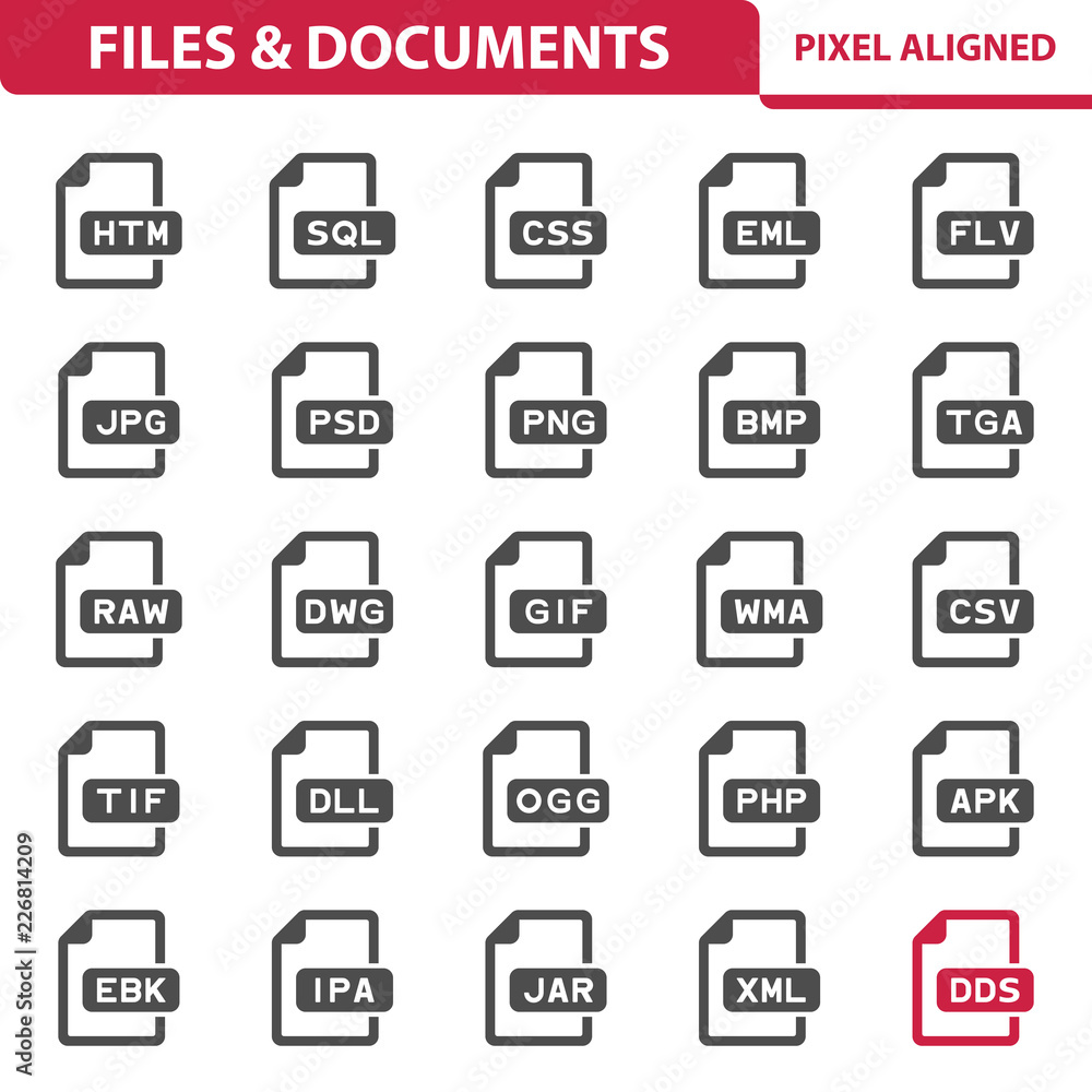 Files & Documents Icons Files & Documents Icons