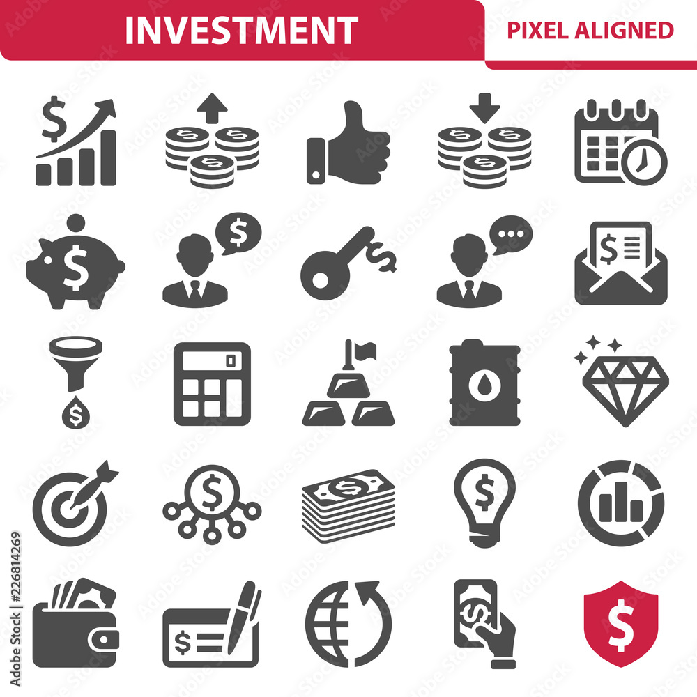 Investment Icons Investment Icons