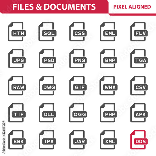Files & Documents Icons