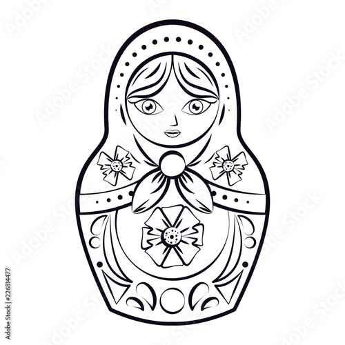 russian dolls drawing