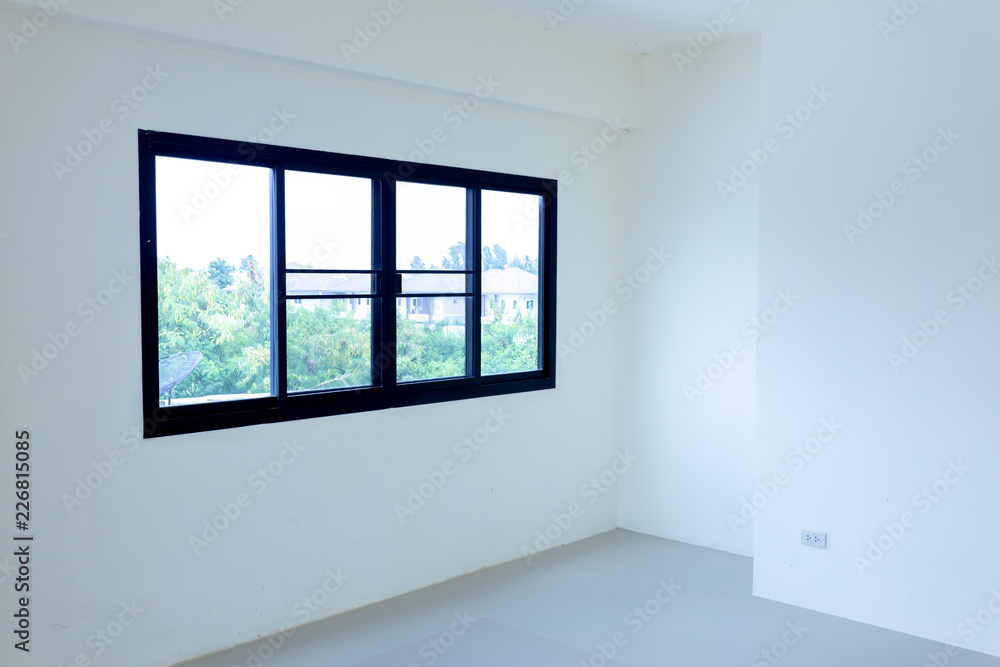window and door black aluminum on wall window and door black aluminum on wall