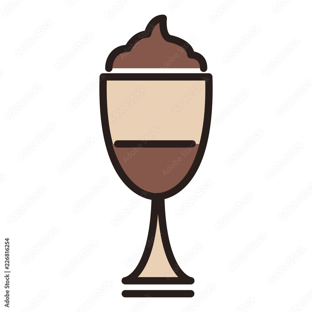 Capuccino coffee cup