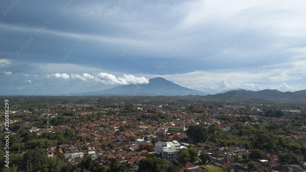 panorama of west java indonesia