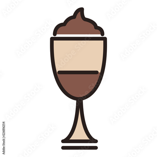 Capuccino coffee cup