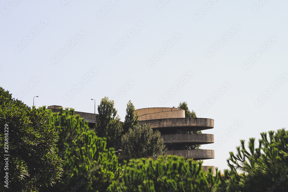 The seafront in the city of Thessaloniki, Greece. Mediterranean Sea, holiday resort. Ancient houses. Sunny day. Colorful city. The seafront in the city of Thessaloniki, Greece. Mediterranean Sea, holiday resort. Ancient houses. Sunny day. Colorful city.
