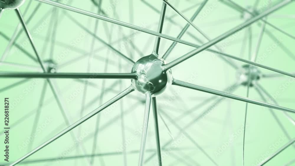 Animation of models molecules or viruses from glass and crystal. Animation of seamless loop. Animation of models molecules or viruses from glass and crystal. Animation of seamless loop.