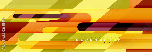 Abstract colorful lines, modern geometric background design