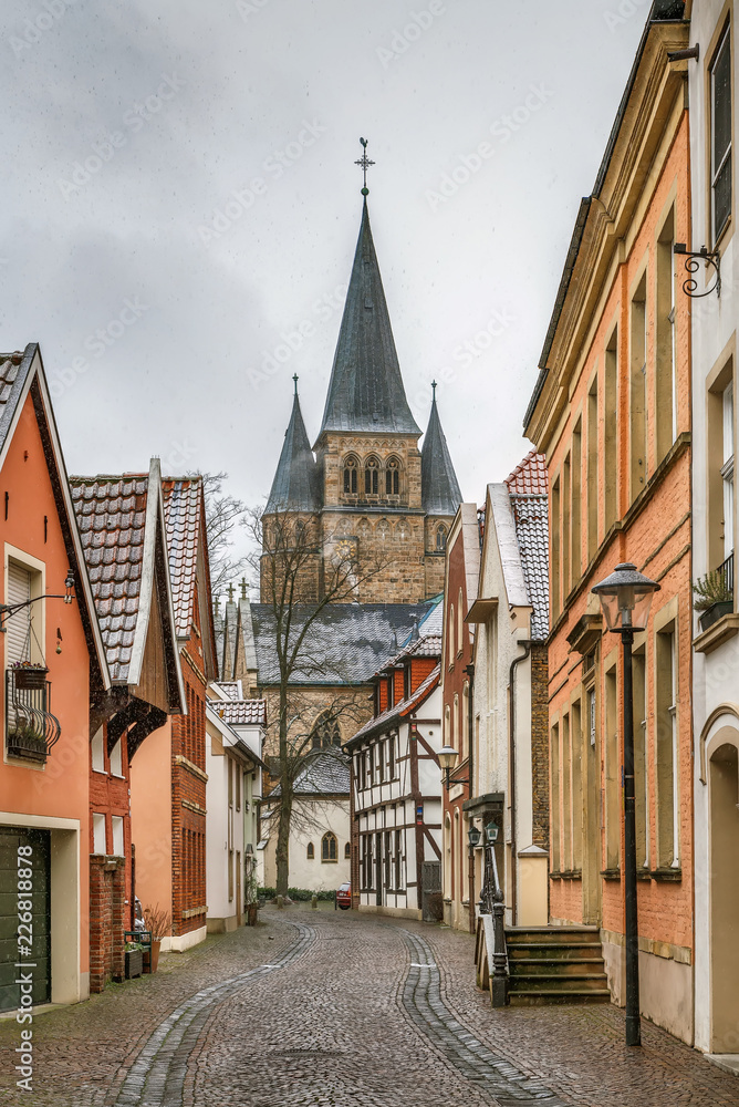 Street in Warendorf, Germany