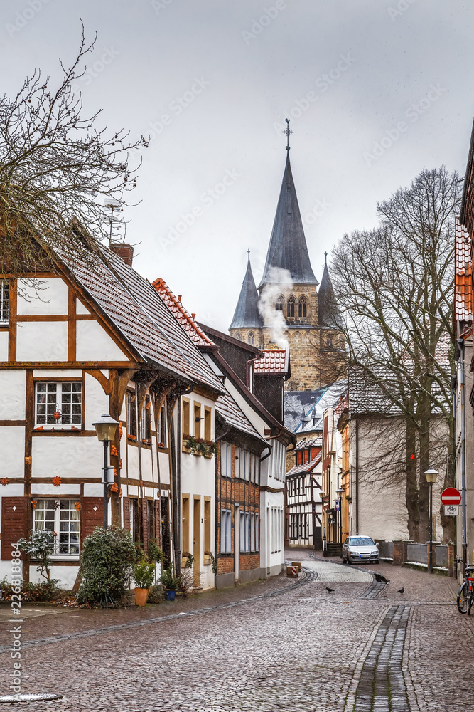 Street in Warendorf, Germany