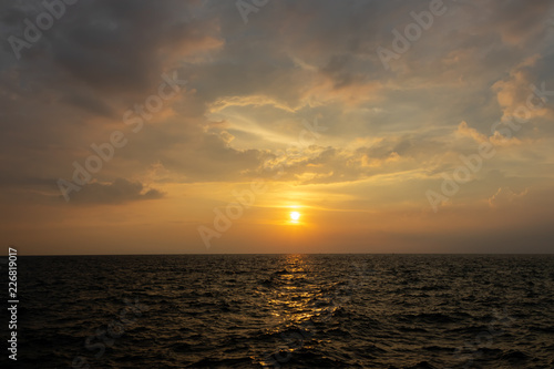 Sunset at the sea © Jack Fotografo