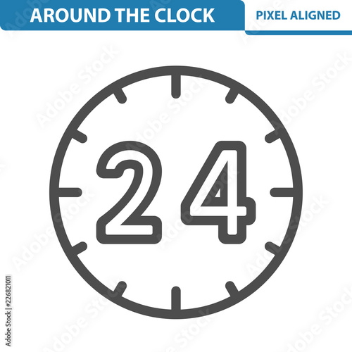 Around The Clock Icon