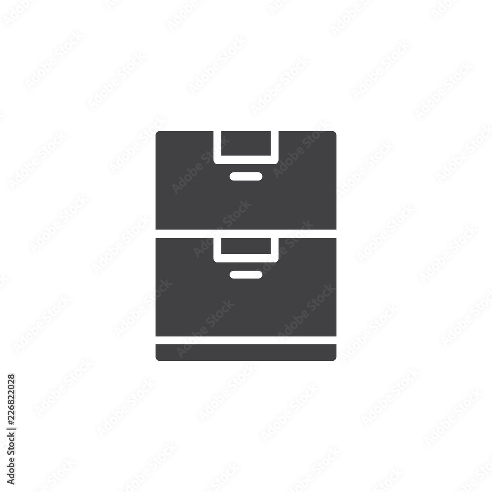 Data storage vector icon. filled flat sign for mobile concept and web design. Archive solid icon. Symbol, logo illustration. Pixel perfect vector graphics Data storage vector icon. filled flat sign for mobile concept and web design. Archive solid icon. Symbol, logo illustration. Pixel perfect vector graphics