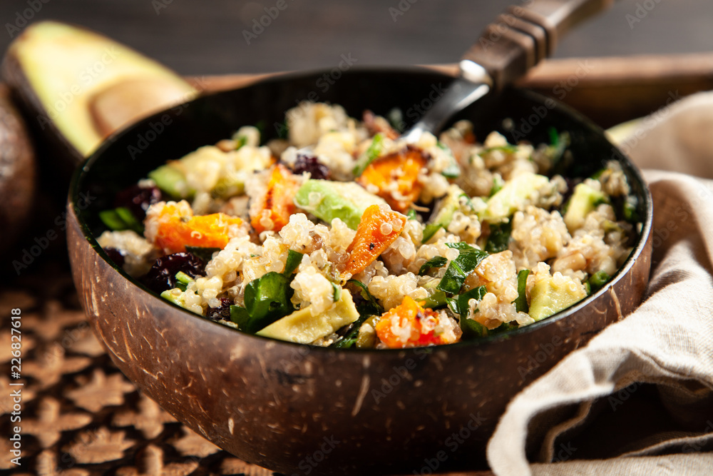 Quinoa salad in a bowl Quinoa salad in a bowl