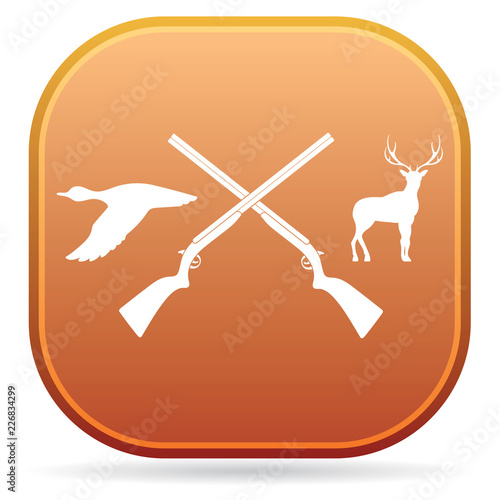 Hunting club logo icon