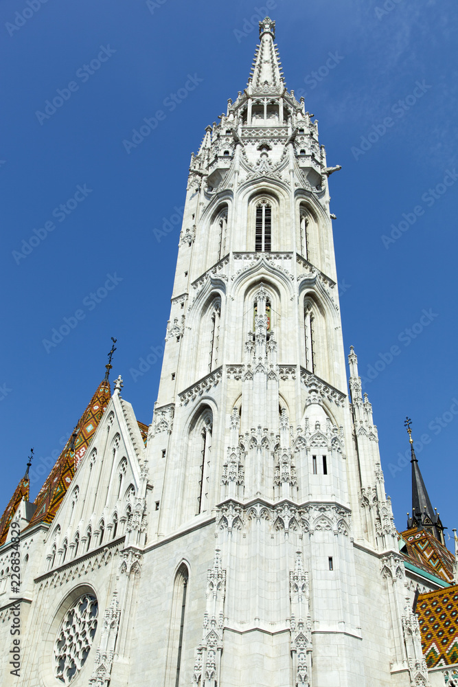 Budapest Matthias Church Spire