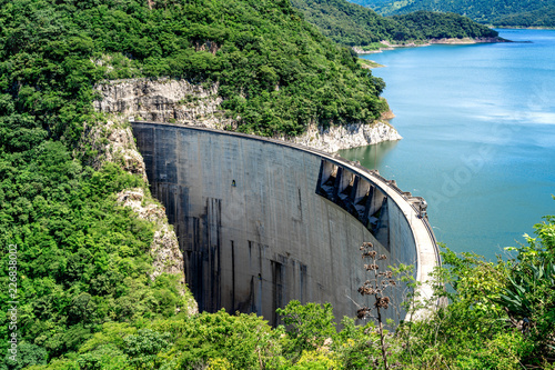 Obraz na płótnie El Cajon Dam panoramic view