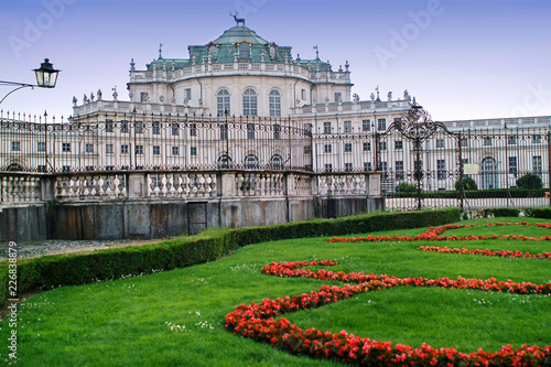 Photography Turin, Piedmont, Italy the Hunting lodge of Stupinigi royal residence of Savoy