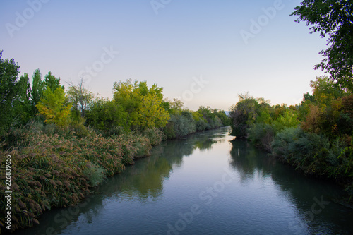 Jordan River in the Morning