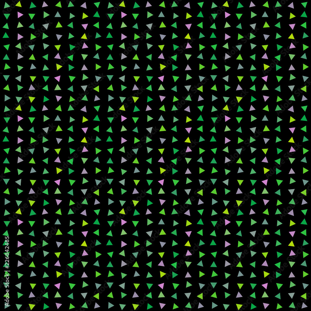 Abstract seamless pattern background with multi-colored varied triangles. Abstract seamless pattern background with multi-colored varied triangles.