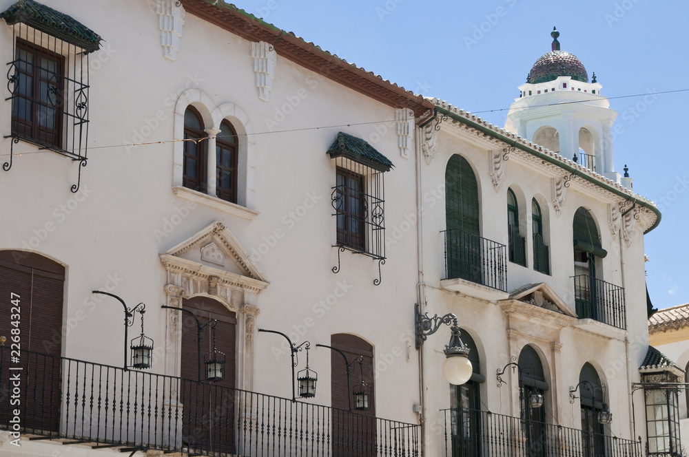 Priego de Córdoba, Calle de Rio, Andalusien, Spanien