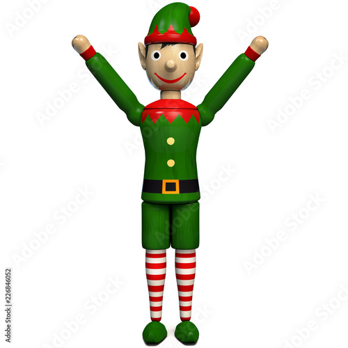 Elf Christmas Character