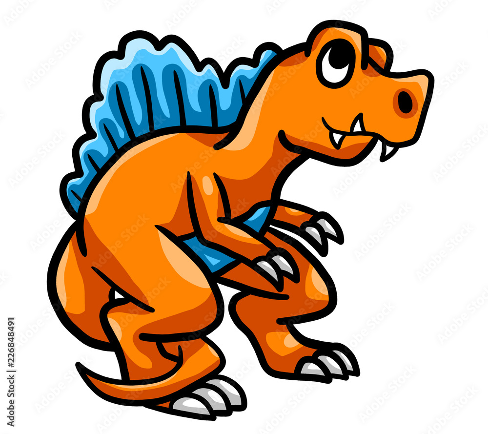 Obraz premium Happy Dinosaur