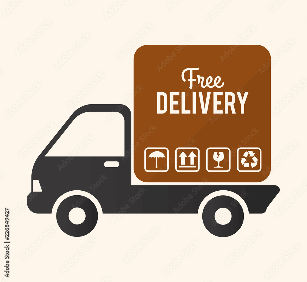 Delivery design icom vector ilstration Delivery design icom vector ilstration