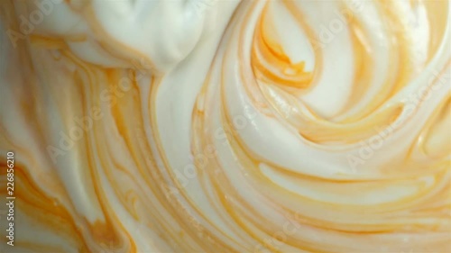 Mixing cream in mixing machine hd.
