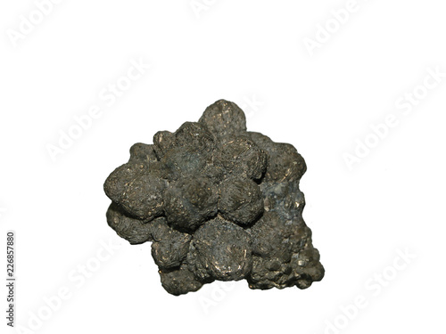 Canvas Print mineral marcasite isolated  sample