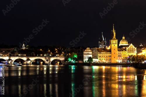 night scene in Prague, Czech Republic © ded