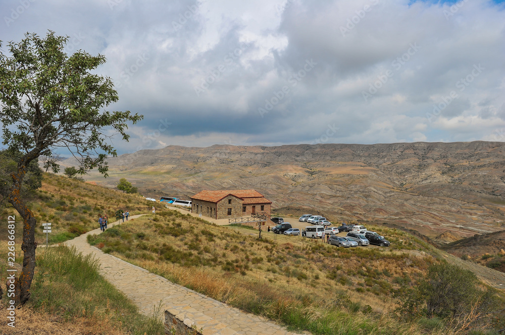 Naklejka premium David Gareja (Gareji cave) Monastery Complex, Kakheti area, Georgia
